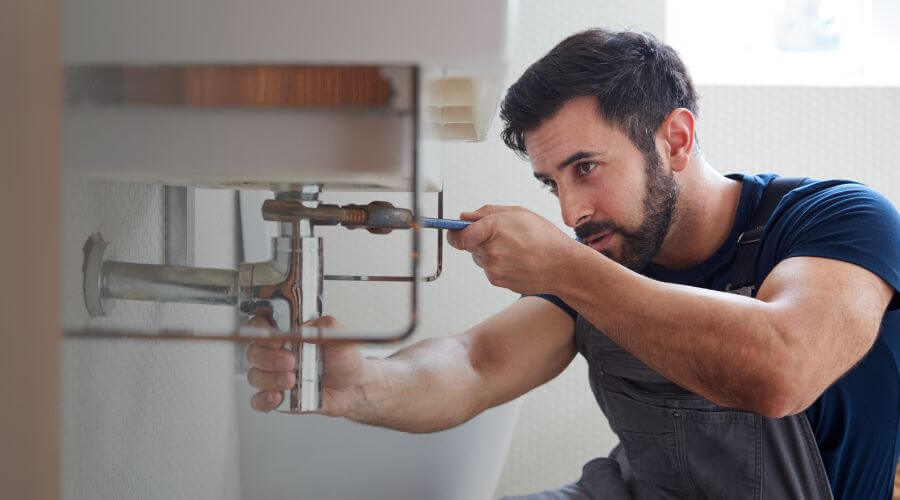 Sink faucet installation in Rising Sun, IN